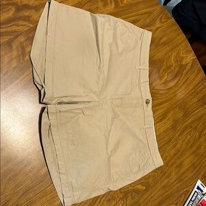 Old Navy Tan Khaki Shorts Lightweight